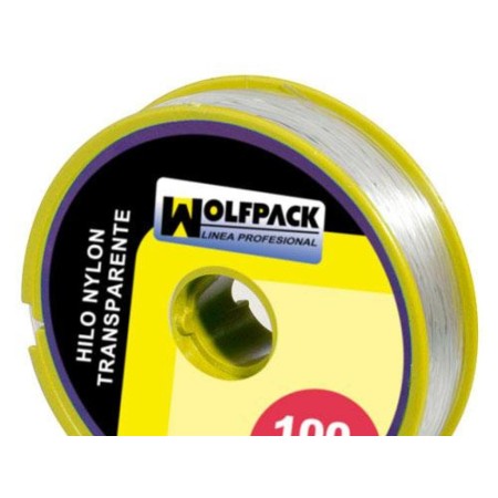 HILO NYLON TRANSPARENTE 1. 0MM ROLLO 100M