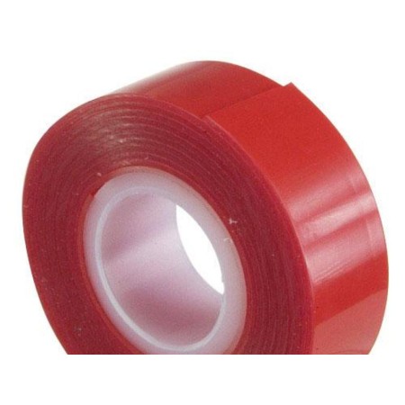 CINTA DOBLE CARA WOLFPACK ELÁSTICA TRANSPARENTE 1,5MTX19MM