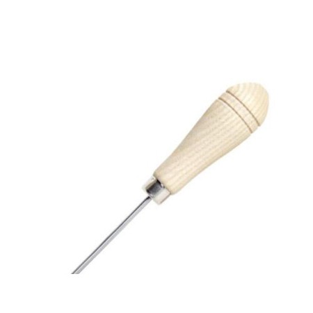 PUNZON MANGO MADERA SIN OJO Nº   1