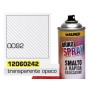 SPRAY MAURER TRANSPARENTE OPACO MATE 400 ML. 