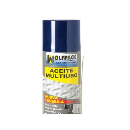 ACEITE MULTIUSO TRIPLE ACCION WOLFPACK SPRAY  520 GMS