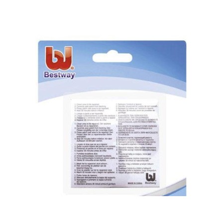 KIT PARCHES PARA REPARAR EXTRAFUERTES  (BLISTER 10 PIEZAS)