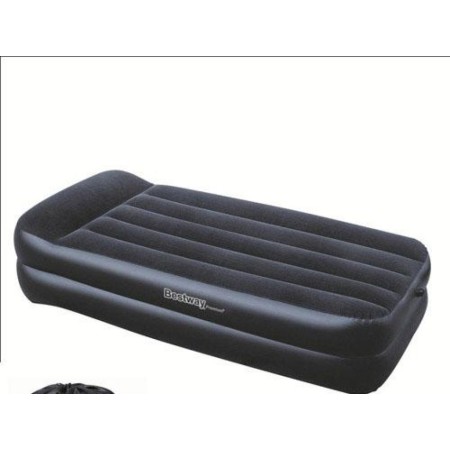 CAMA INFLABLE INDIVIDUAL CON BOMBA EXTERIOR 220V 191X97X46
