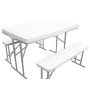 CONJUNTO PLEGABLE MESA CON 2 BANCOS