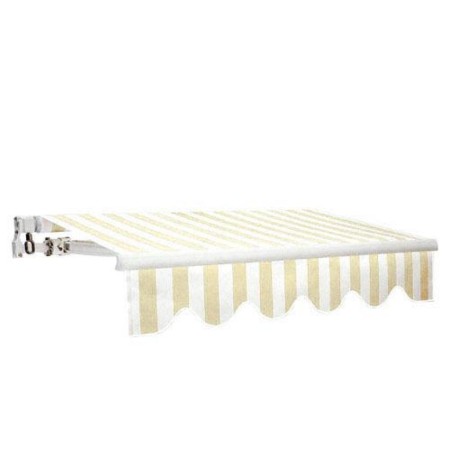 TOLDO EXTENSIBLE PARA TECHO / PARED 3X2 METROS MARFIL