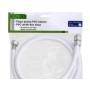 FLEXO DUCHA PVC REFORZADO BLANCO 2,00 METROS