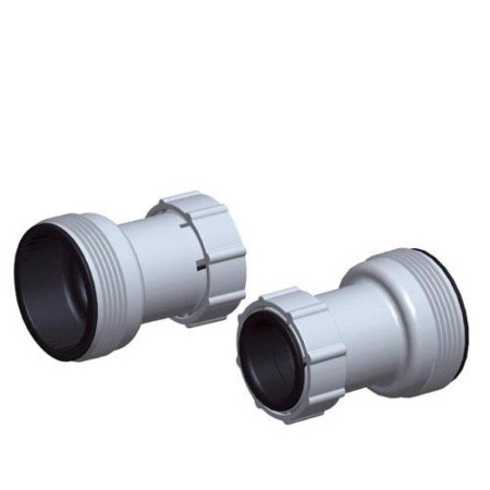 ADAPTADOR TUBO PISCINA 38MM  -  SET 2 PIEZAS