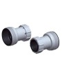 ADAPTADOR TUBO PISCINA 38MM  -  SET 2 PIEZAS