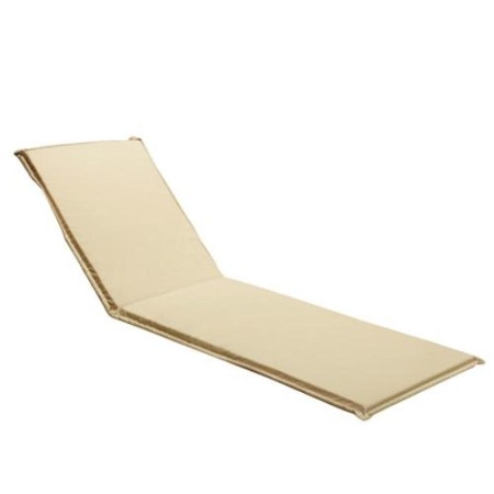 COJINES PARA TUMBONA SUNLOUNGER JUEGO 1 PIEZA COLOR BEIGE