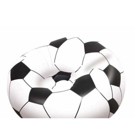 SILLON INFLABLE FUTBOL 114X112X71CM