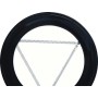PLAFÓN EMBELLECEDOR DE COLOR NEGRO PARA ESTUFA 120MM