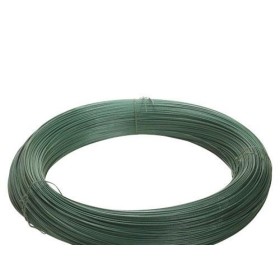 ALAMBRE PLASTIFICADO VERDE ROLLO 25 KG / Nº17