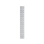PERFIL ESTANTERIA GALVANIZADO BARRA   3,0MT P40