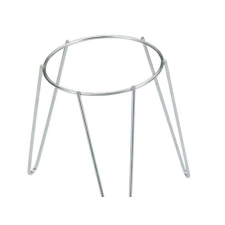 SOPORTE MACETA PIE ZINCADO 22 CMS