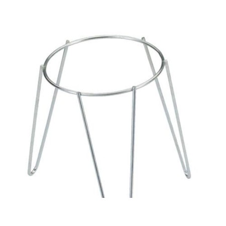 SOPORTE MACETA PIE ZINCADO 24 CMS