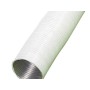 TUBO ALUMINIO COMPACTO BLANCO Ø 200 MM.  / 5 METROS