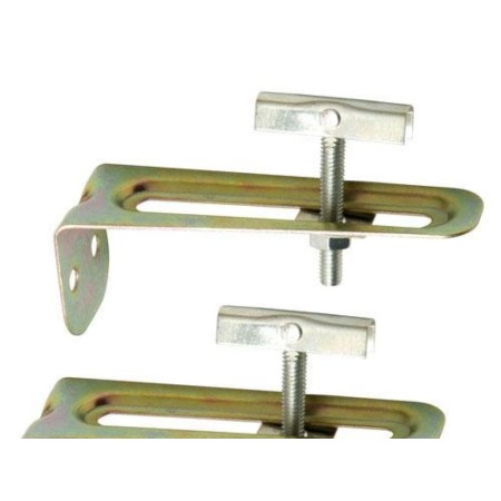 JUEGO ESCUADRAS SOPORTE LAVABO 10 CM.   (2PIEZAS)
