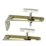 JUEGO ESCUADRAS SOPORTE LAVABO 10 CM.   (2PIEZAS)