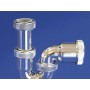 SIFON CURVO METALIZADOT - 31  ME 1 1/2