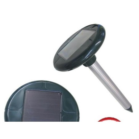 AHUYENTADOR ULTRASONIDOS SOLAR PARA TOPOS 625M2