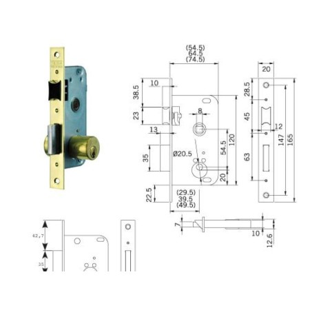 CERRADURA TESA 2001 - HL/30