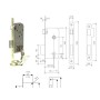 CERRADURA TESA 2031 - HL/40