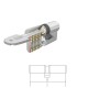 CILINDRO TESA SEGURIDAD T60 /30X40 NIQUELADO LEVA CORTA