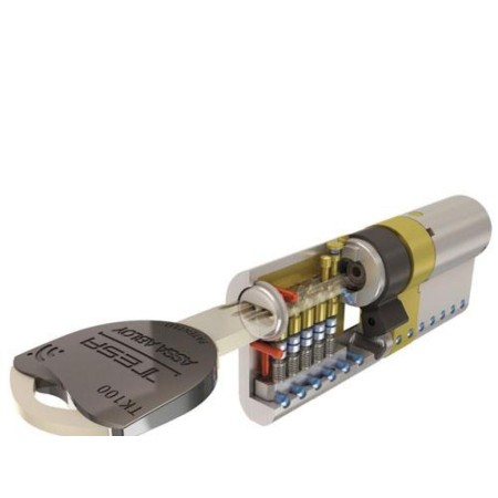 CILINDRO TESA SEGURIDAD TK1 30X40 LATONADO