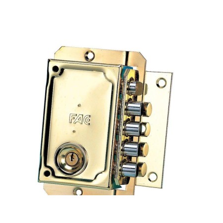 CERRADURA FAC S 90/C DORADA DERECHA