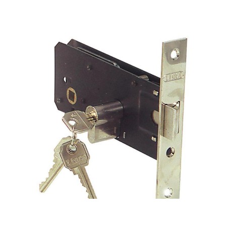 CERRADURA LINCE 5557         INOXIDABLE / 60 MM. 