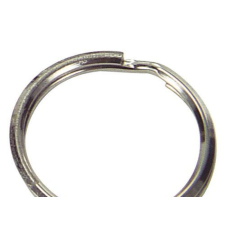ANILLA LLAVERO NIQUELADA 2,0X25X20 MM.   (BOLSA  300 UNIDADES)