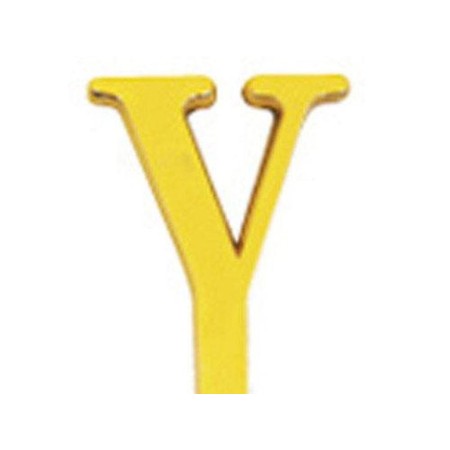 LETRA WOLFPACK Y LATON 10CM + TORNILLO - BLISTER 1 PIEZA