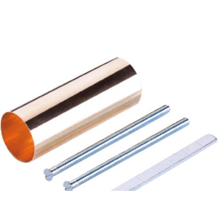 PROLONGADOR CILINDRO REDONDO ISEO Ø26 MM.  CON TORNILLOS