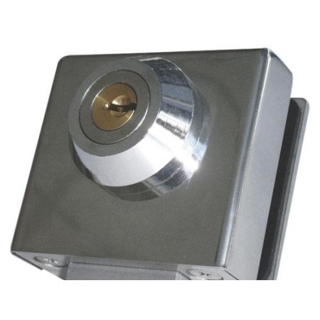 CERRADURA CBM 2004 PUERTA CRISTAL LLAVE PLANA