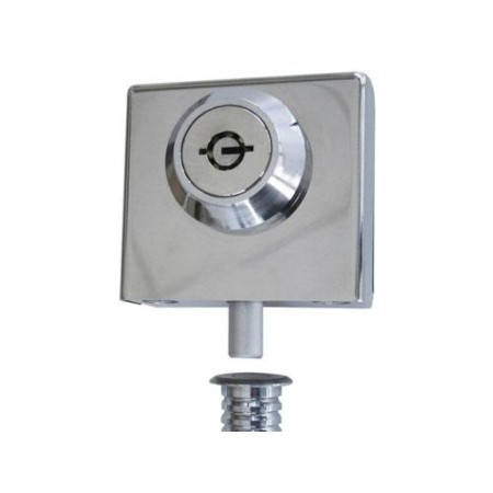 CERRADURA CBM 2005 PUERTA CRISTAL LLAVE TUBULAR