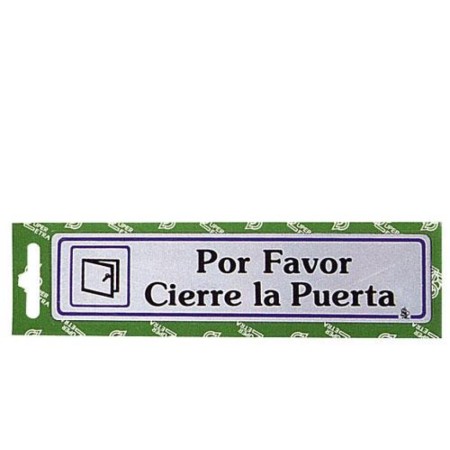 ROTULO POR FAVOR CIERRE LA PUERTA