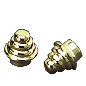 TERMINAL EXTERIOR TUBO 12 MM.  ORO