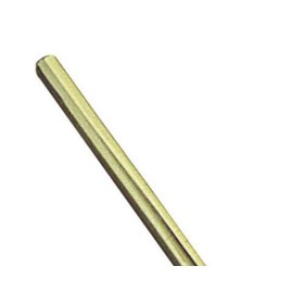 TUBO STOR DORADO REDONDO 12 MM. Ø   (BARRA 4,0 METROS)