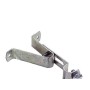 SOPORTE TUBO 12 MM. Ø CROMO  FRONTAL EXTENSIBLE