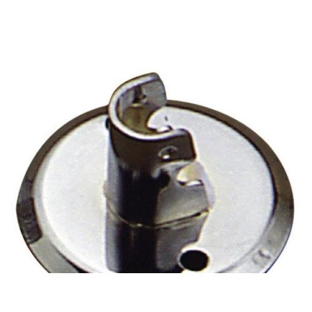 SOPORTE TUBO 12 MM. Ø CROMO LATERAL REDONDO
