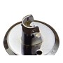SOPORTE TUBO 12 MM. Ø CROMO LATERAL REDONDO
