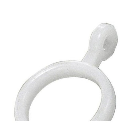 ANILLAS DOBLES CORTINA BLANCA