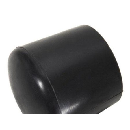 CONTERA PLASTICO REDONDA EXTERIOR NEGRA 22 MM.  BOLSA 200 UNIDADES