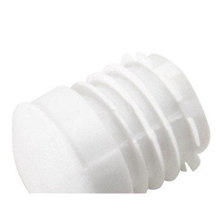 CONTERA PLASTICO REDONDA INTERIOR BLANCA 21 MM.  BOLSA 200 UNIDADES
