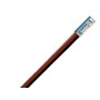 BURLETE PVC SAPELLI CON CEPILLO 1 METRO