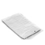 LONA BLANCA CON OJETES METÁLICOS 6 X 12 METROS  (APROXIMADAMENTE)