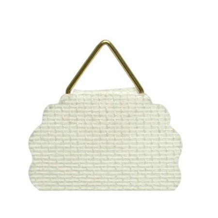 COLGADOR TELA ENGOMADO   (BOLSA 100 UNIDADES)