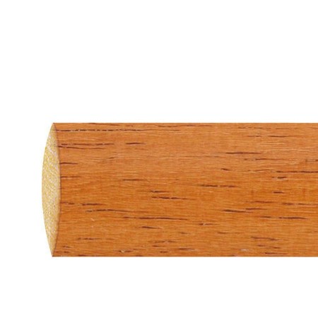 BARRA MADERA LISA 1,5 METROS X 28 MM.  TECA