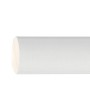BARRA MADERA LISA 1,5 METROS X 20 MM.  BLANCO