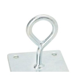 GANCHO WOLFPACK CON PLETINA MULTIUSO CERRADO ZINCADO